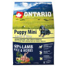 ONTARIO Puppy Mini jagnjetina in riž 2,25 kg