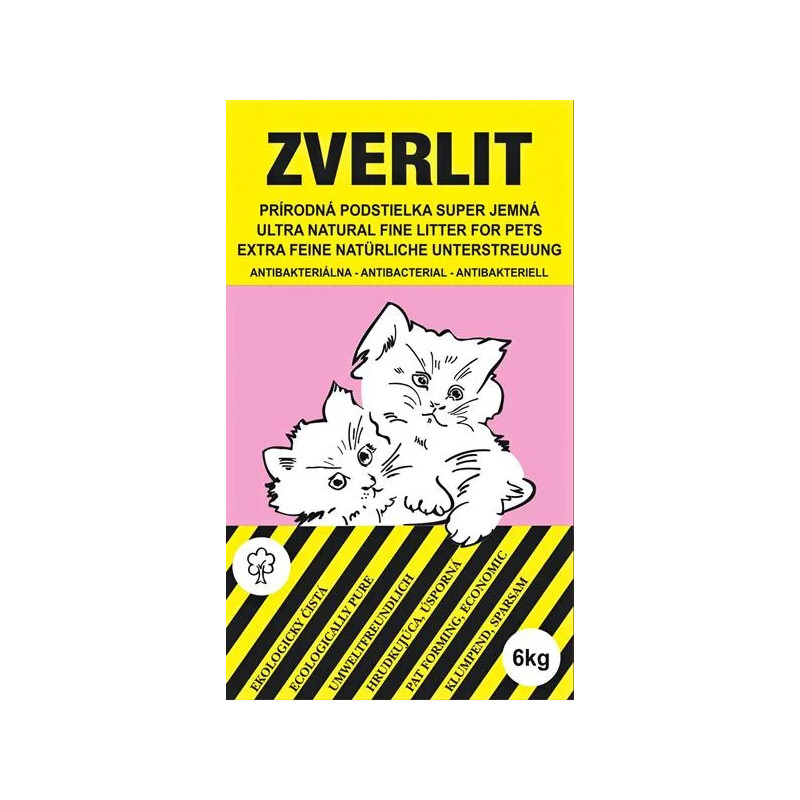Zverlit ružový superjemný bez vône 6 kg