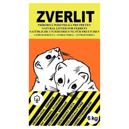 Zverlit rjav za dihurje 6 kg