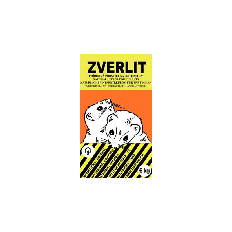 Zverlit rjav za dihurje 6 kg