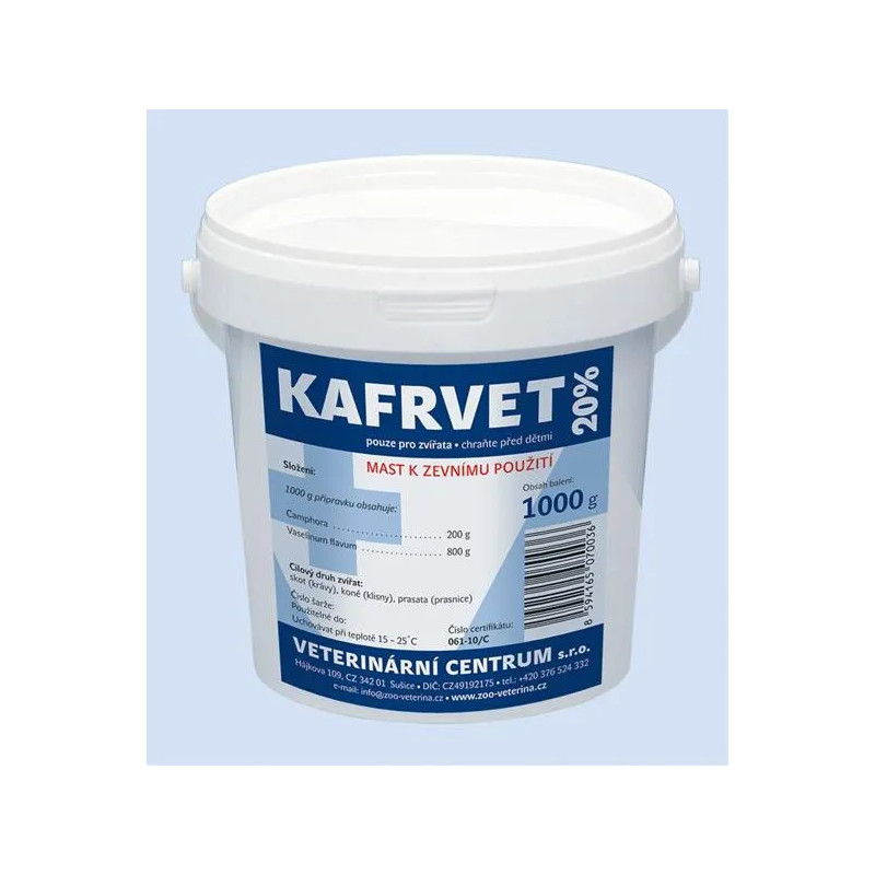 Kafrvet 20% ung. 1 kg