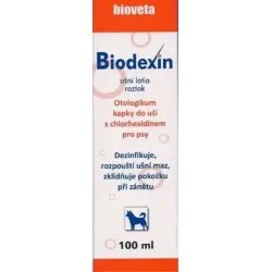 Biodexin ušné lotio sol. s chlorhexidínom 100 ml