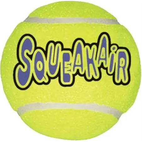 Igrača Kong Dog SqueakAir žoga s piskalom tenis, vulkanizirana guma, M