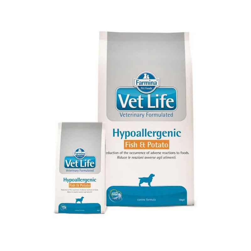 Farmina Vet Life dog hypoallergenic, fish & potato 2 kg