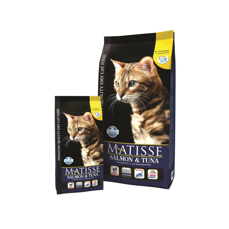 Farmina MO P MATISSE mačja hrana za odrasle, losos in tuna 10 kg