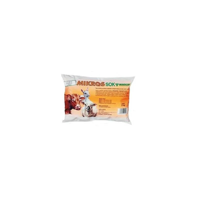 MIKROS SOK (HD, ovce, kozy) 1 kg