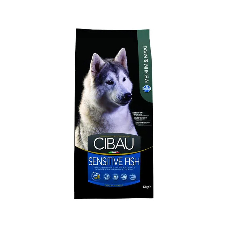 Farmina MO SP CIBAU dog adult medium & maxi, sensitive fish 12 kg