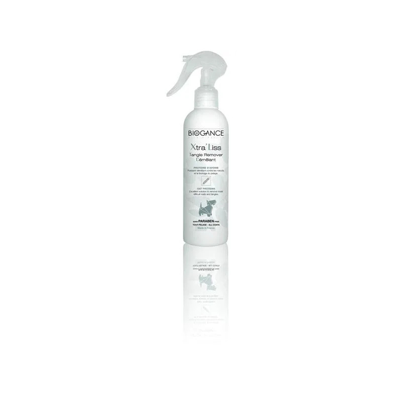 Rozčesávač BIOGANCE Xtra'liss Tangle Remover 250 ml (na splstnatenú srsť)
