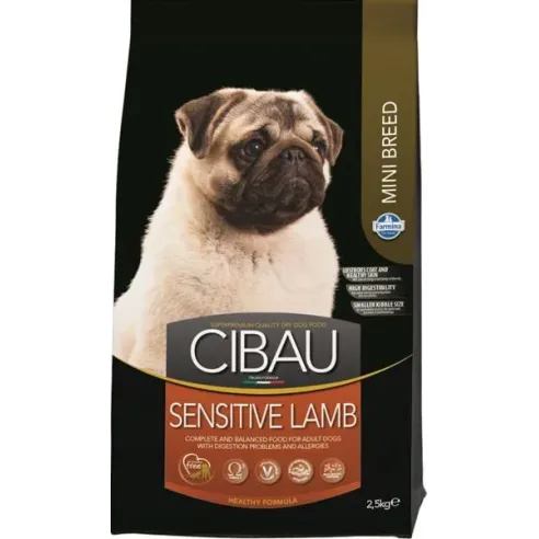 Cibau Dog Adult Sensitive Lamb & Rice Mini 2,5 kg