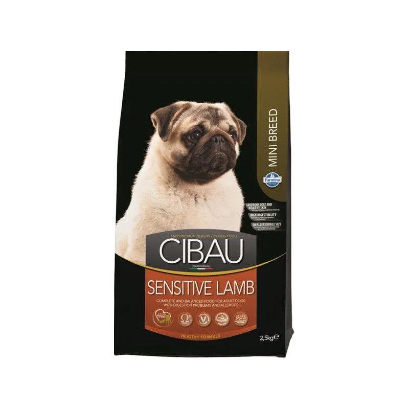 Cibau Dog Adult Sensitive Lamb & Rice Mini 2,5 kg