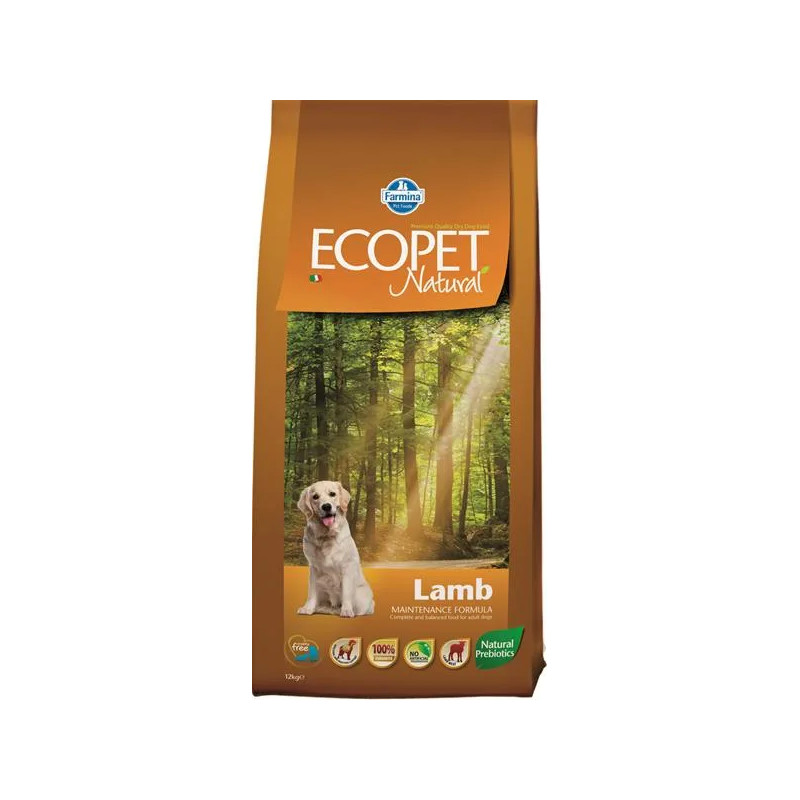 Farmina MO P ECOPET dog adult medium, lamb 12 + 2 kg