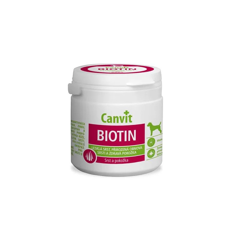 Canvit Biotin pre psy 230 tbl. 230 g