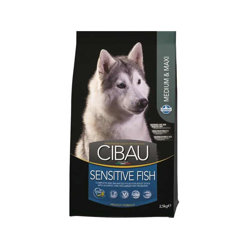 Farmina MO SP CIBAU dog adult medium & maxi, sensitive fish 2,5 kg