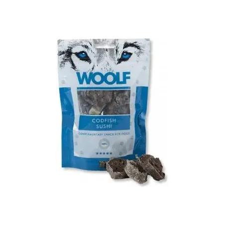 Priboljšek Woolf Dog Codfish Sushi 100 g