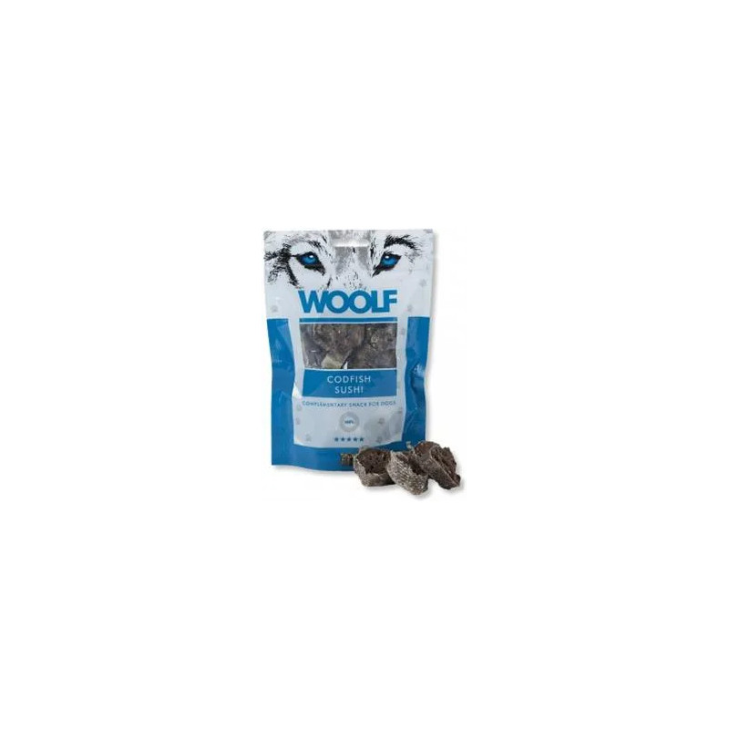 Priboljšek Woolf Dog Codfish Sushi 100 g