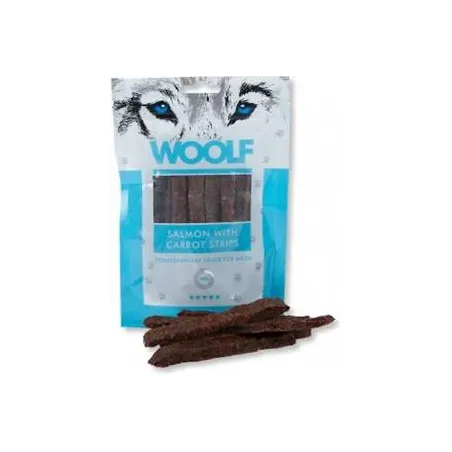 Woolf losos s korenčkovimi trakovi 100 g