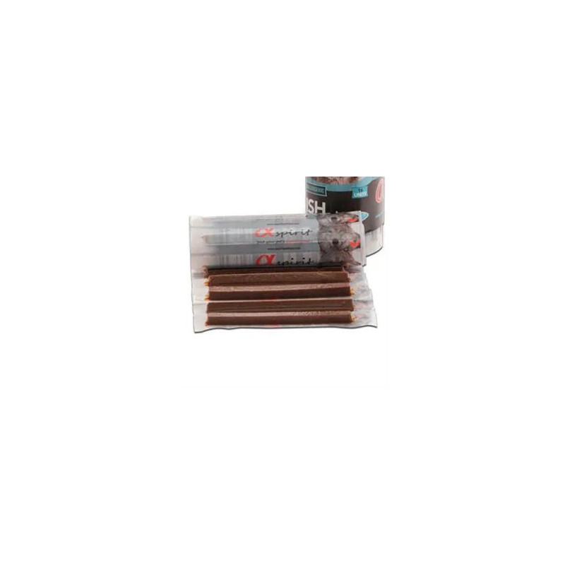 Pamlsky Alphaspirit za pse, pasje palčke z ribo, 16 kos, 160 g