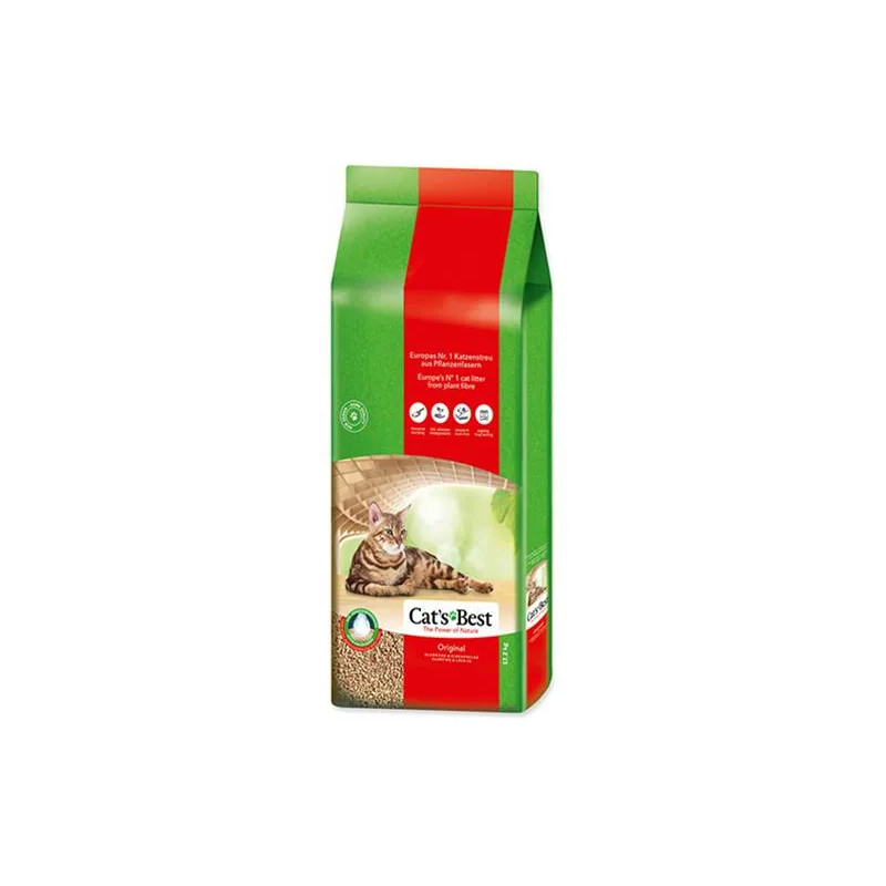 Podstielka CATS BEST Öko plus 17,2 kg  (40 L)