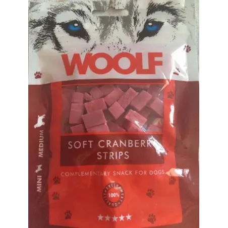 Mehki trakci Pamlsok Woolf Dog z brusnicami 100 g