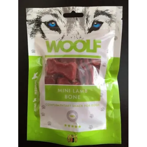 Poslastica Woolf Dog Lamb Mini Bone 100 g