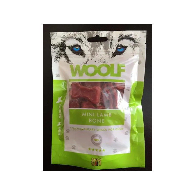 Poslastica Woolf Dog Lamb Mini Bone 100 g
