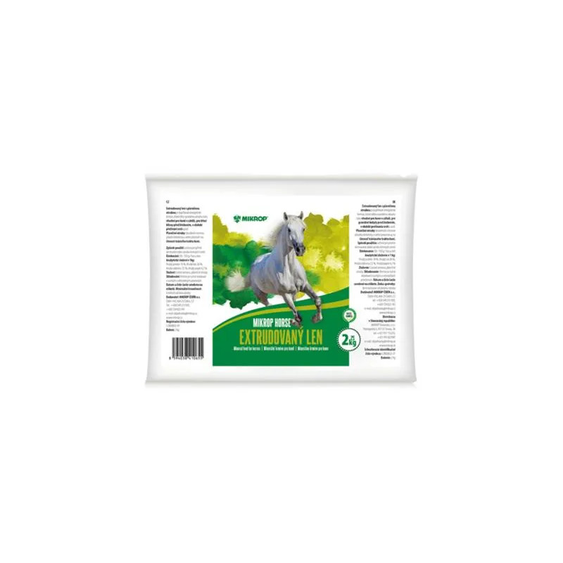 MIKROS Horse Extrudovaný ľan 2 kg