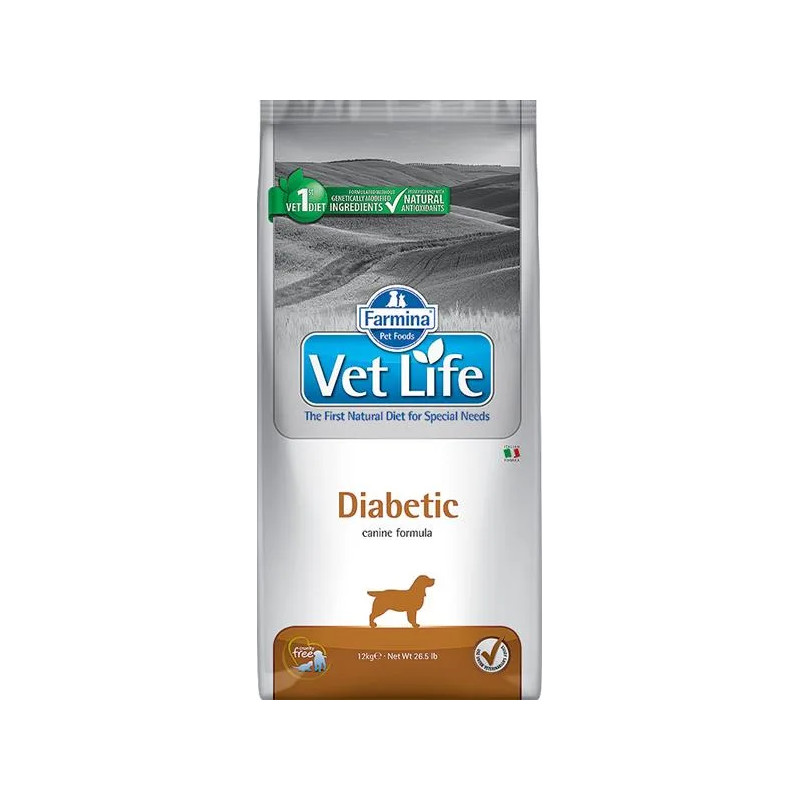 Farmina Vet Life dog diabetic 12 kg