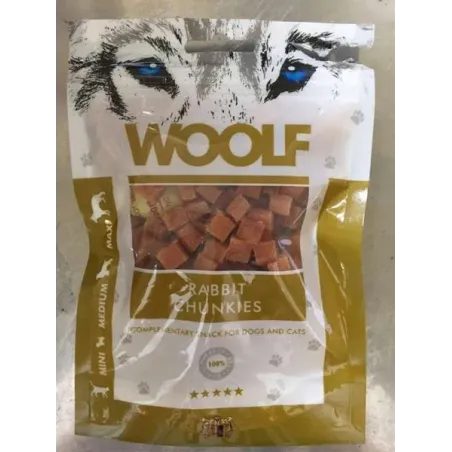 Pamlsok Woolf za psa/mačko/kunca Chunkies 100 g