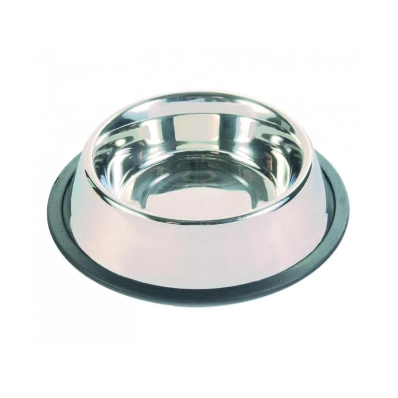 Miska DUVO+ Inox nerezová protisklzová priemer 33 cm 2840 ml