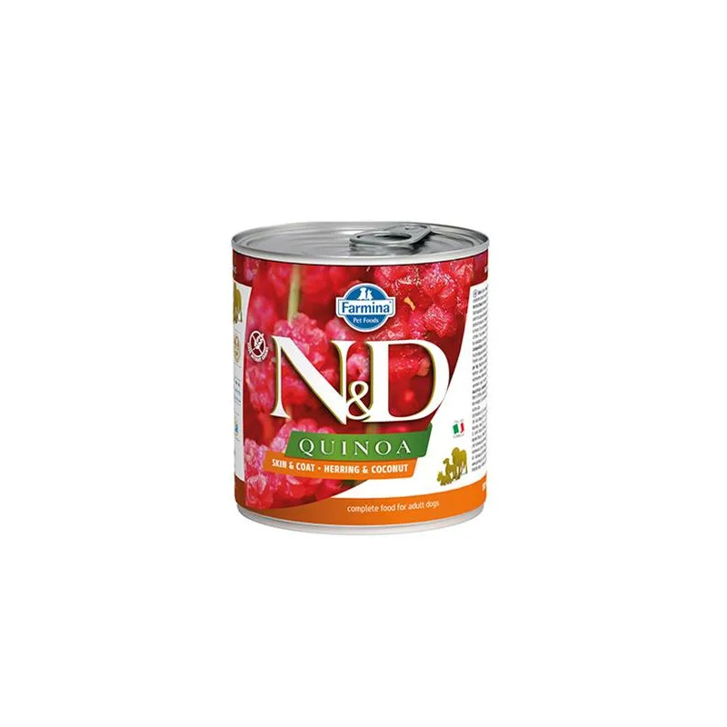Farmina N&D za pse QUINOA s sledi in kokosom konzerva 285 g