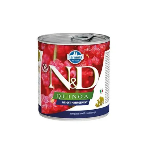 Farmina N&D konzerva za pse QUINOA za uravnavanje telesne teže 285 g