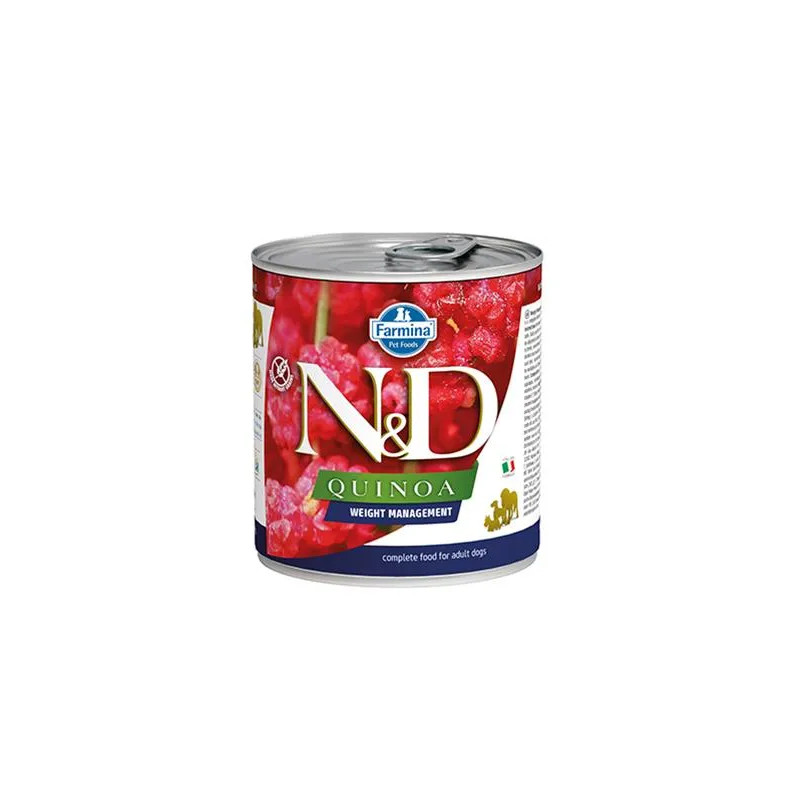 Farmina N&D konzerva za pse QUINOA za uravnavanje telesne teže 285 g