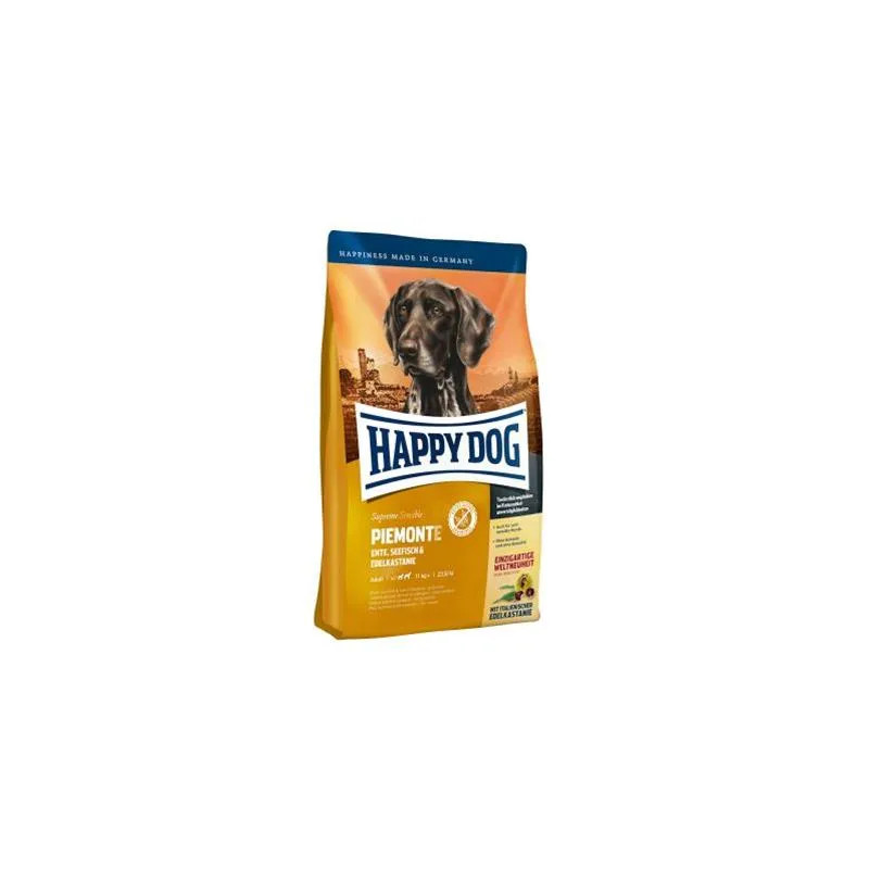 Happy Dog SUPER PREMIUM - Supreme SENSIBLE - Piemonte kačica a morské ryby s jedlými gaštanmi / bez obilia a bez zemiakov 1 kg