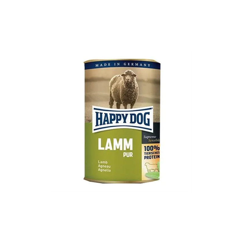 Happy Dog PREMIUM - Fleisch Pur - konzerva z jagnječjega mesa 800 g