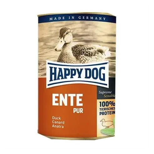 Happy Dog PREMIUM - Fleisch Pur - konzerva z račjega mesa 400 g