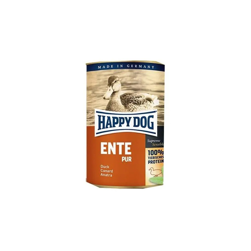 Happy Dog PREMIUM - Fleisch Pur - kačacie mäso konzerva 400 g