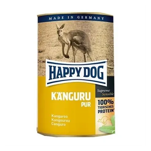 Happy Dog PREMIUM - Fleisch Pur - konzerva s klokanjim mesom 400 g
