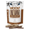 Priboljšek Woolf Dog Soft Rabbit and Pollock Sandwich LONG 100 g
