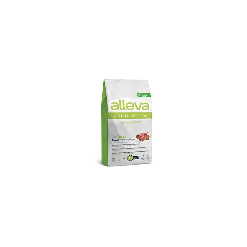 Alleva SP EQUILIBRIUM dog puppy sensitive mini &  medium lamb 2 kg