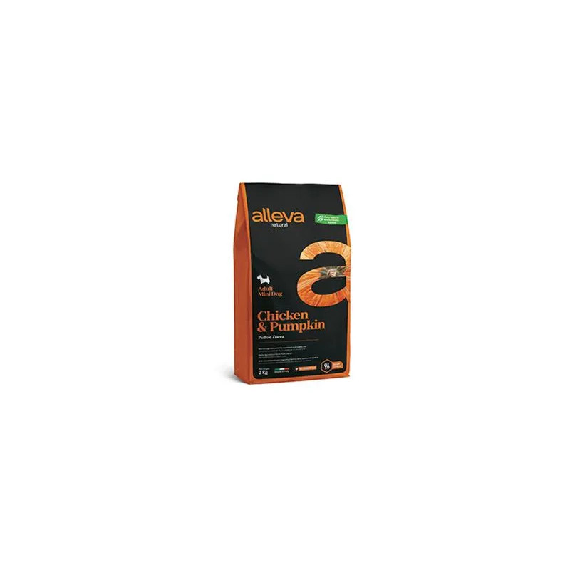Alleva NATURAL dog adult mini chicken&pumpkin 2 kg