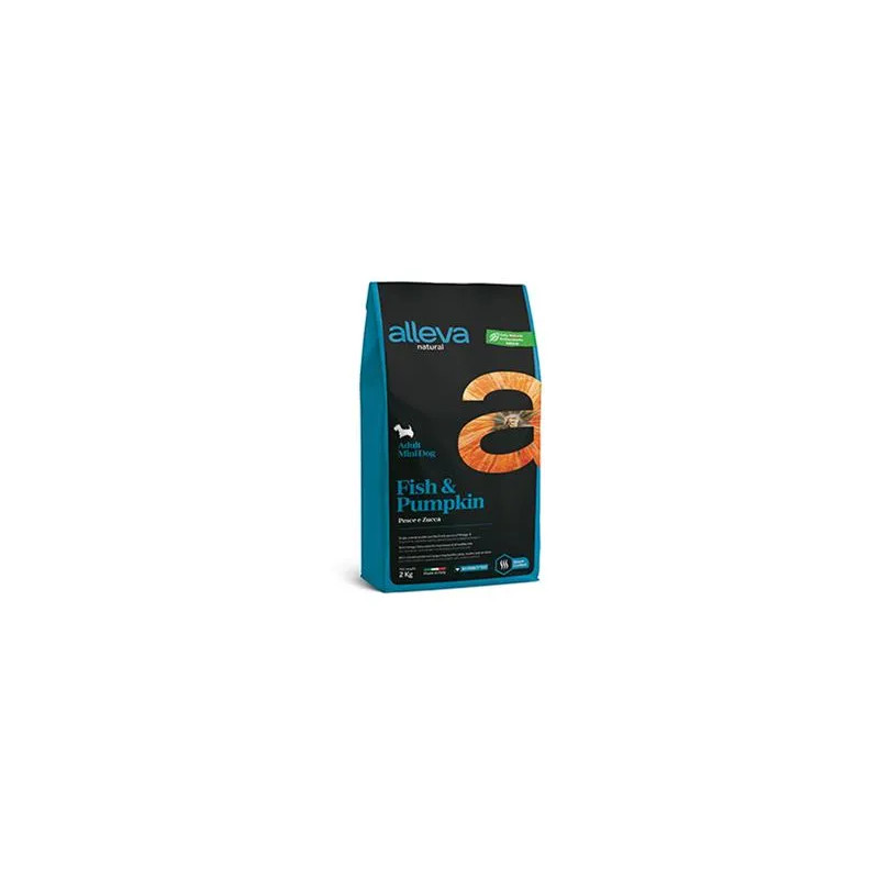 Alleva NATURAL dog adult mini fish & pumpkin 2 kg