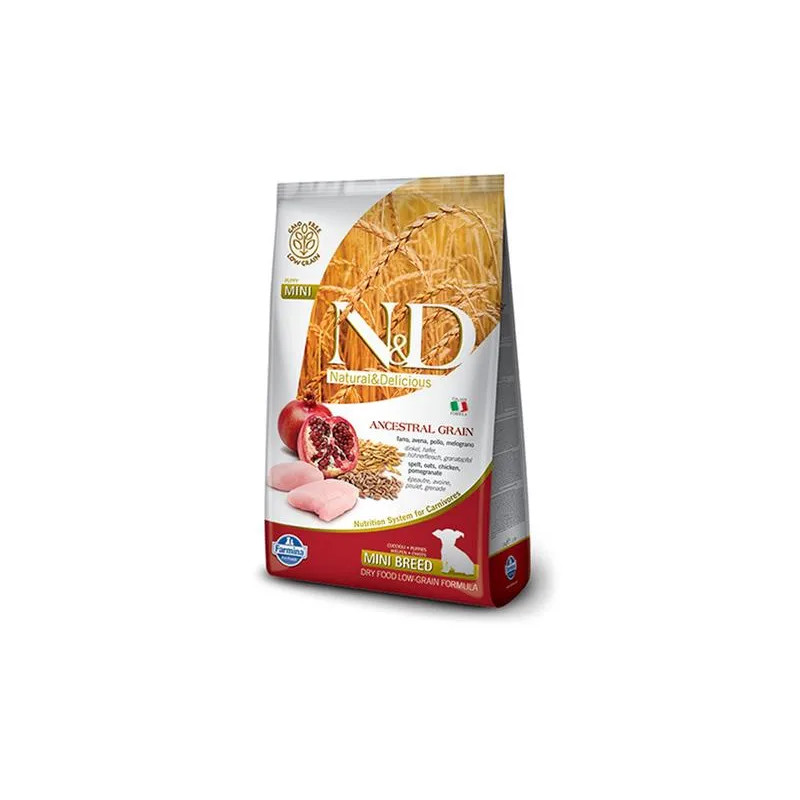 Farmina N&D dog AG puppy mini, chicken, spelt, oats & pomegranate 0,8 kg