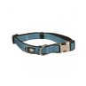 Obojok DUVO+ EXPLOR NORTH nylon petrolejovo-modrá farba 20-35cm/15mm