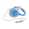 Vodítko Flexi New Comfort lanko M 8 m modré (do 20 kg)