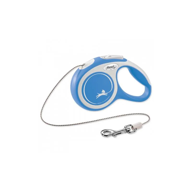 Vodítko Flexi New Comfort lanko XS 3 m modré (do 8 kg)