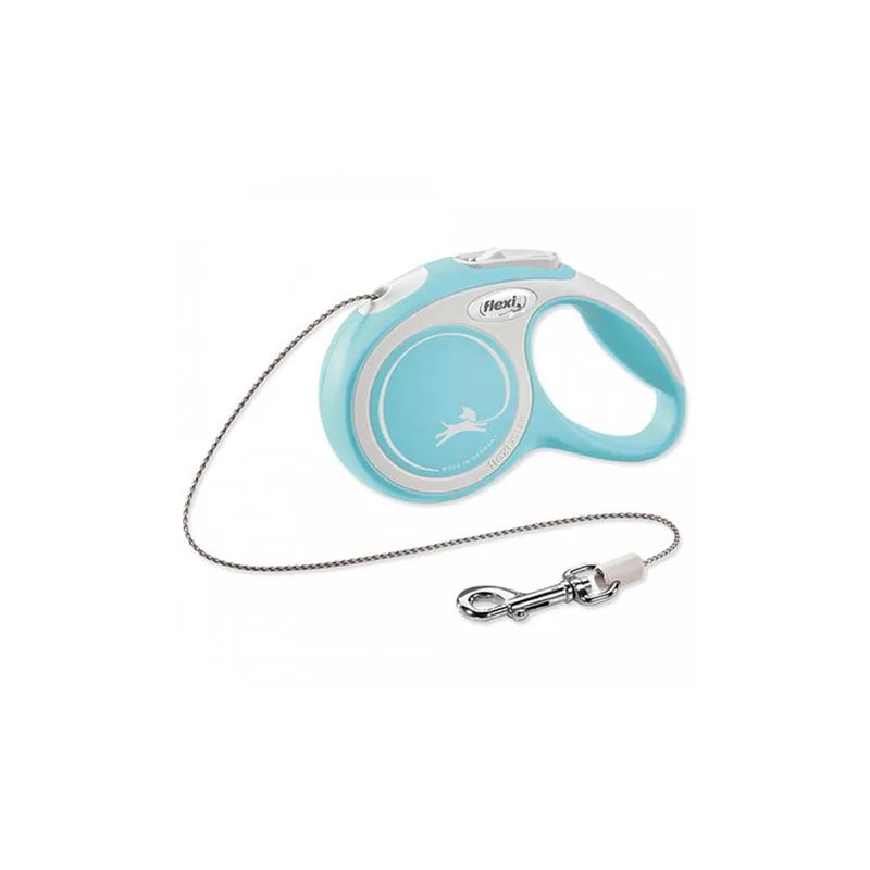 Vodítko Flexi New Comfort lanko XS 3 m svetlomodré (do 8 kg)