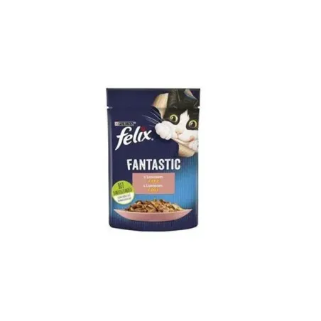 Nestlé FELIX Fantastic hrana za mačke – losos v želeju (pakiranje 26 x 85 g)