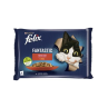 Nestlé FELIX Fantastic cat Multipack goveje & piščanec želé vrečke 4x85 g