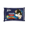 Nestlé FELIX Fantastic cat Multipack zajec&jagnje želé vrečke 4x85 g