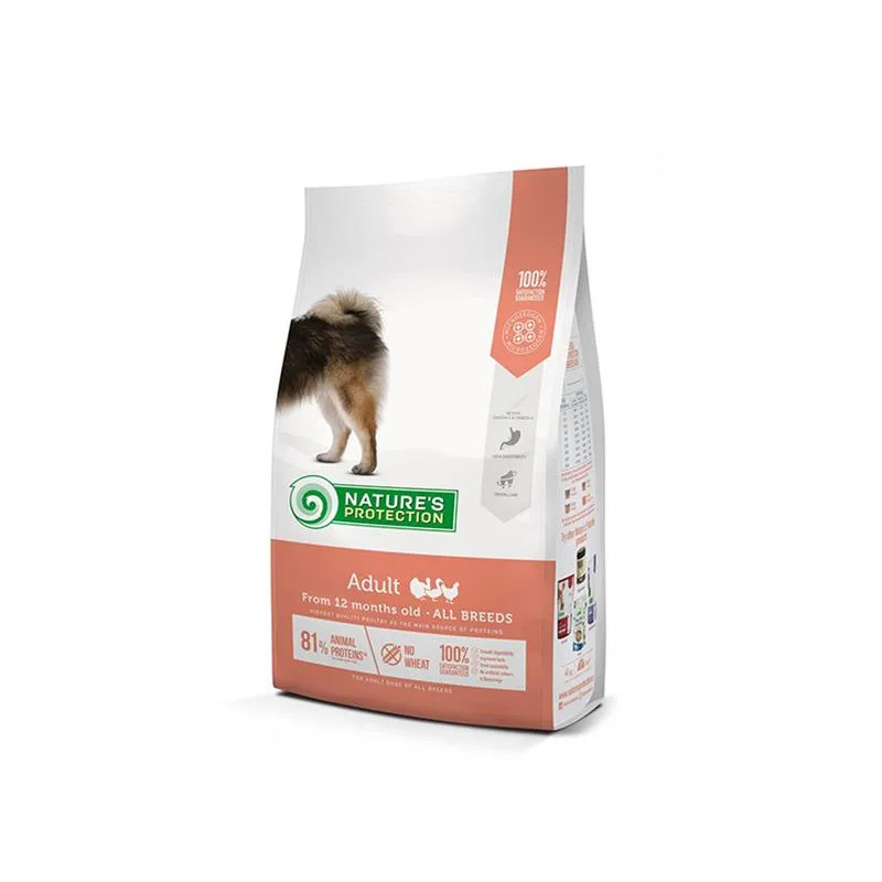 Natures P dog adult all breed poultry 12  kg